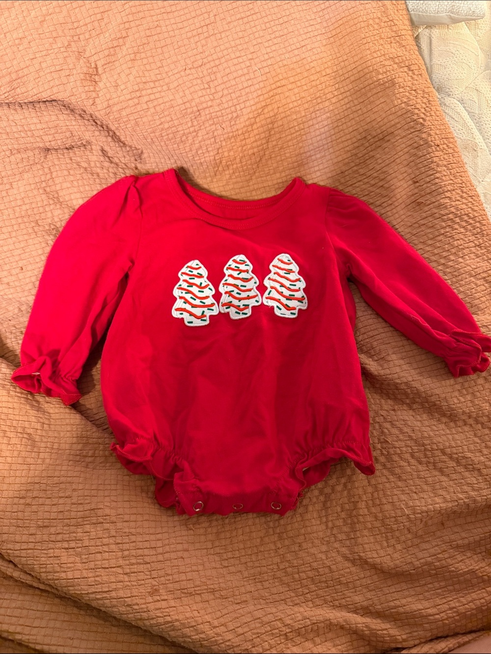 Little Debbie Christmas Tree Onesie